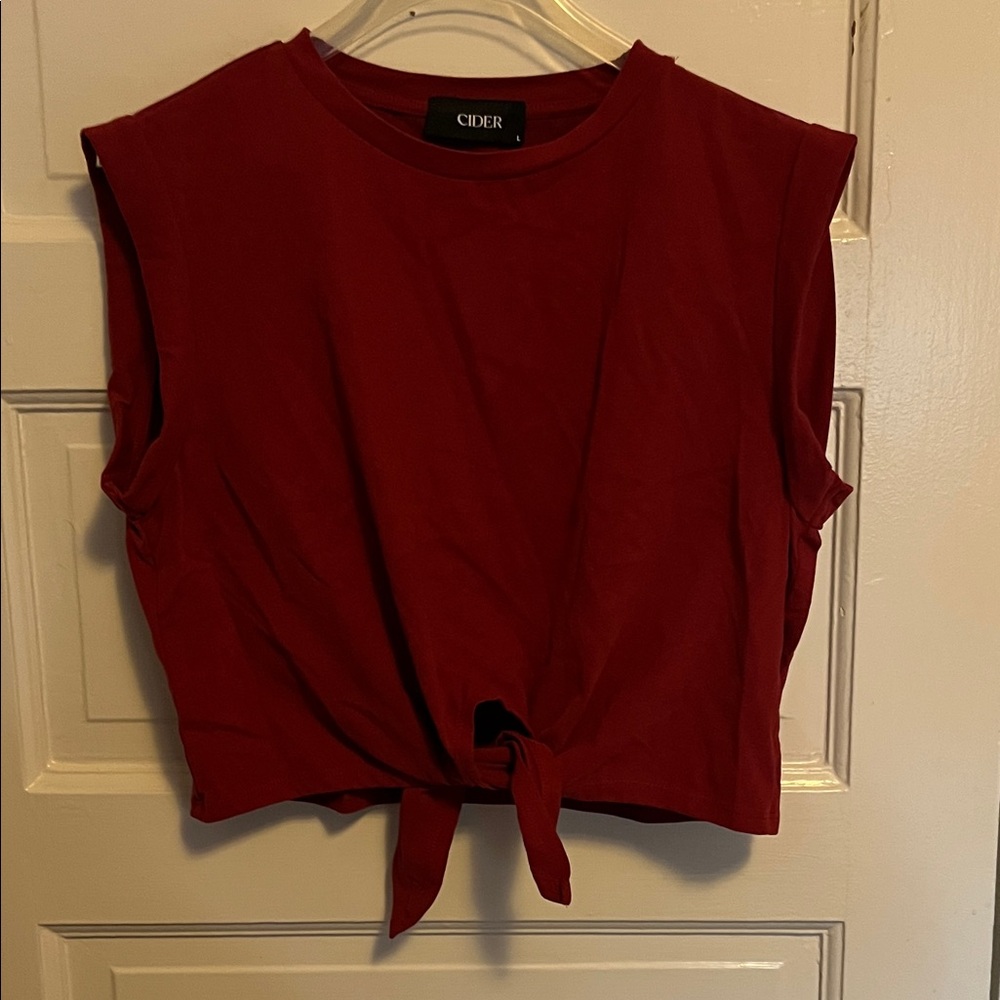 5 for $25! Cider crop top